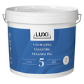 Strukturmaling hvid 4,5 liter - Luxi